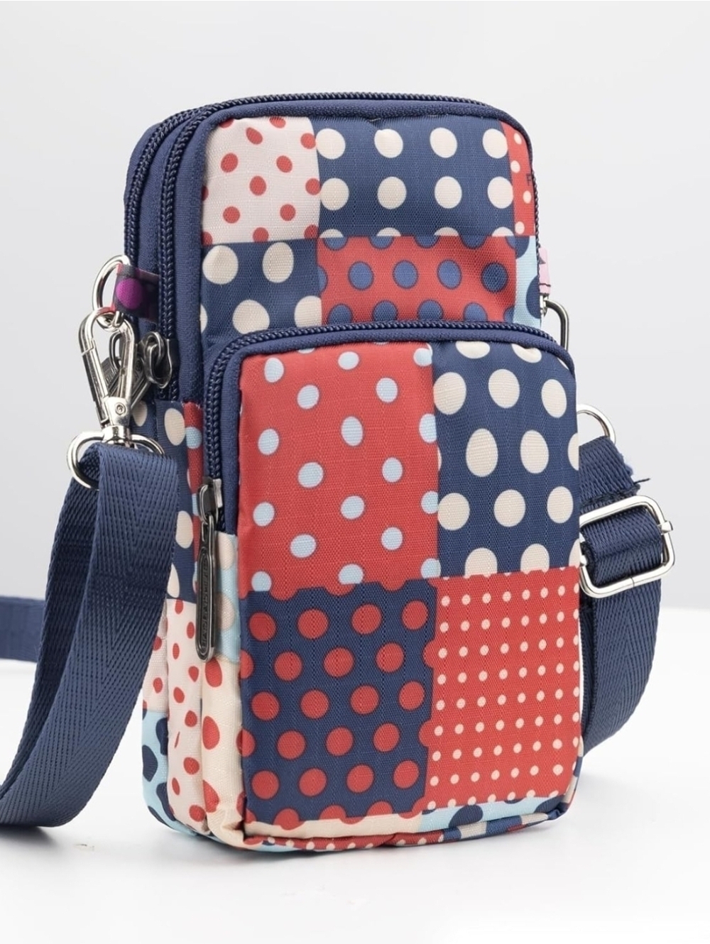 Crossbody Bag Phone Sleeve Concert Venue Festival Adjustable Strap Arm Wrist NWT